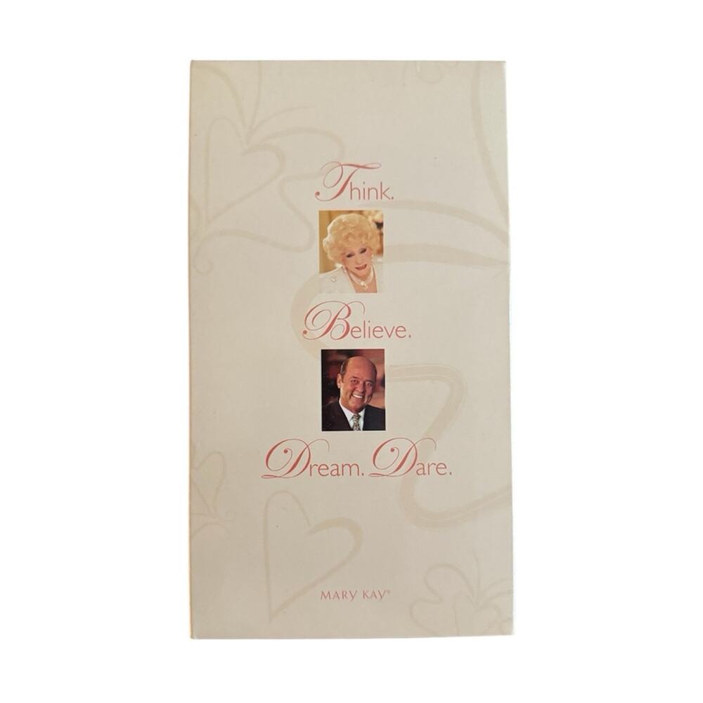 Mary Kay Think Believe Dream Dare VHS Seminar 2001 Video Tape